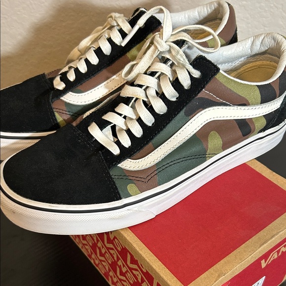 Vans Old Skool Woodland Camo Sneakers - Picture 4 of 5